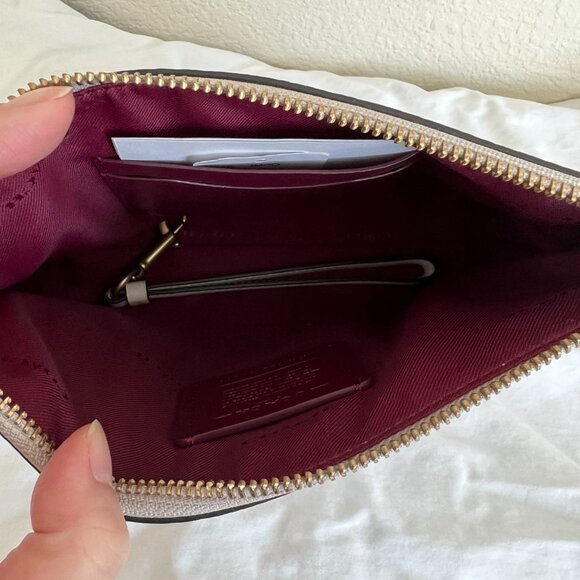 Coach Skating Skeletons Wristlet - Picture 10 of 13